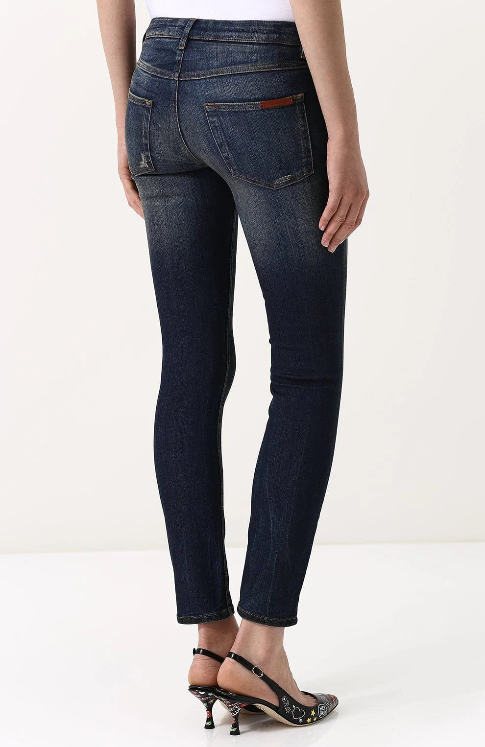 Dolce & Gabbana Skinny Distressed Jeans