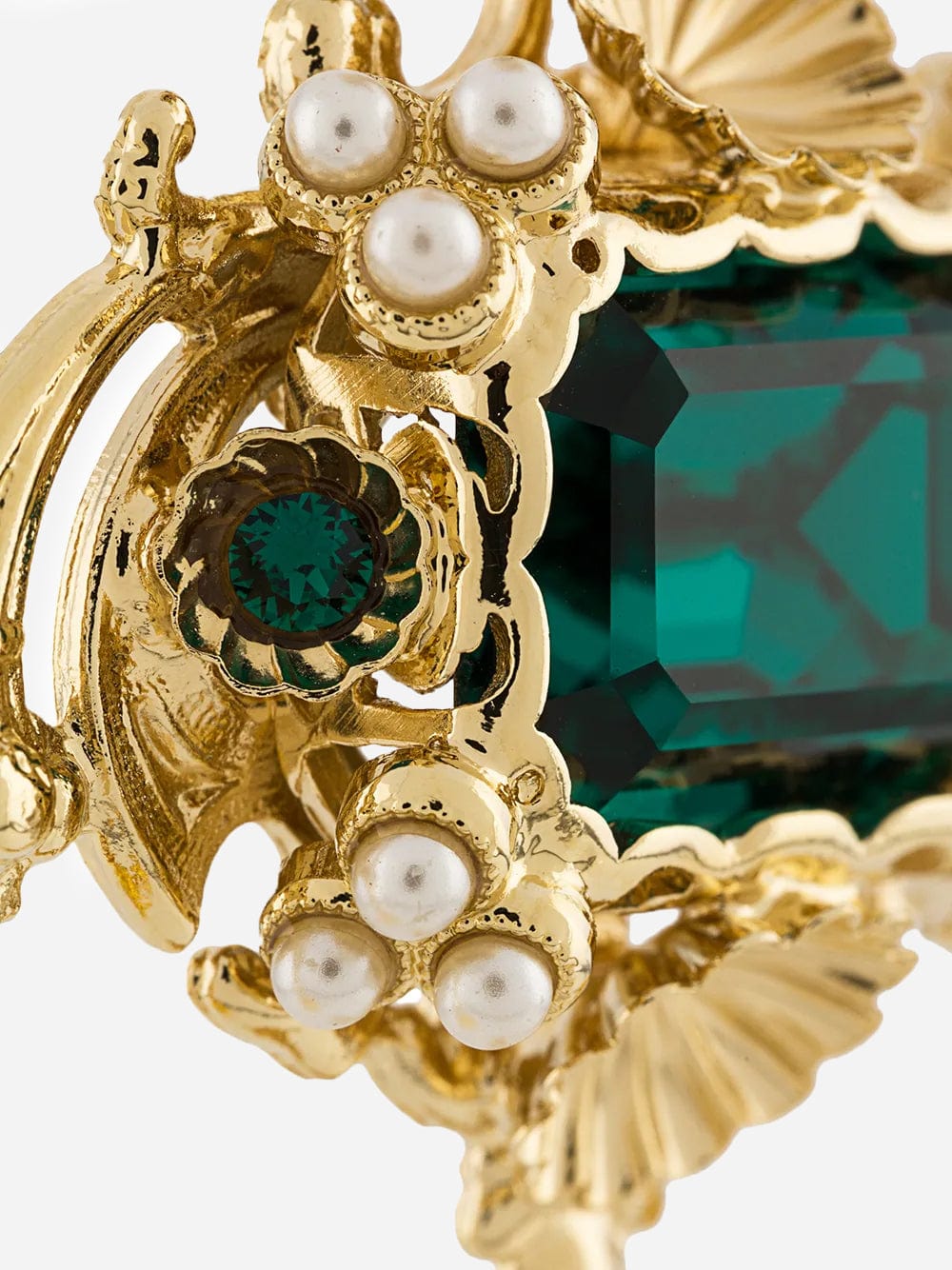 Dolce & Gabbana Drop Crystal Earrings