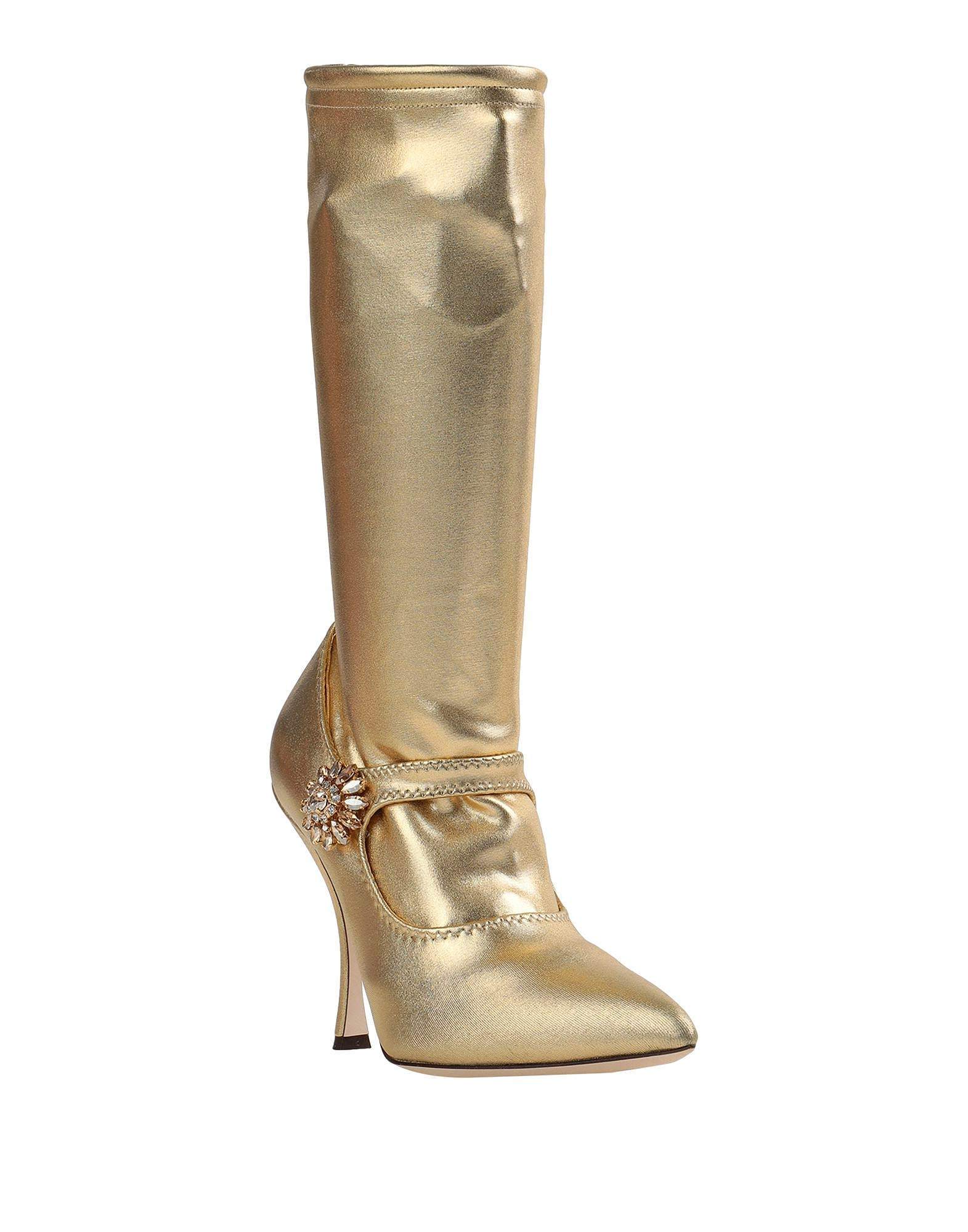 Dolce & Gabbana Embellished Ankle Boots