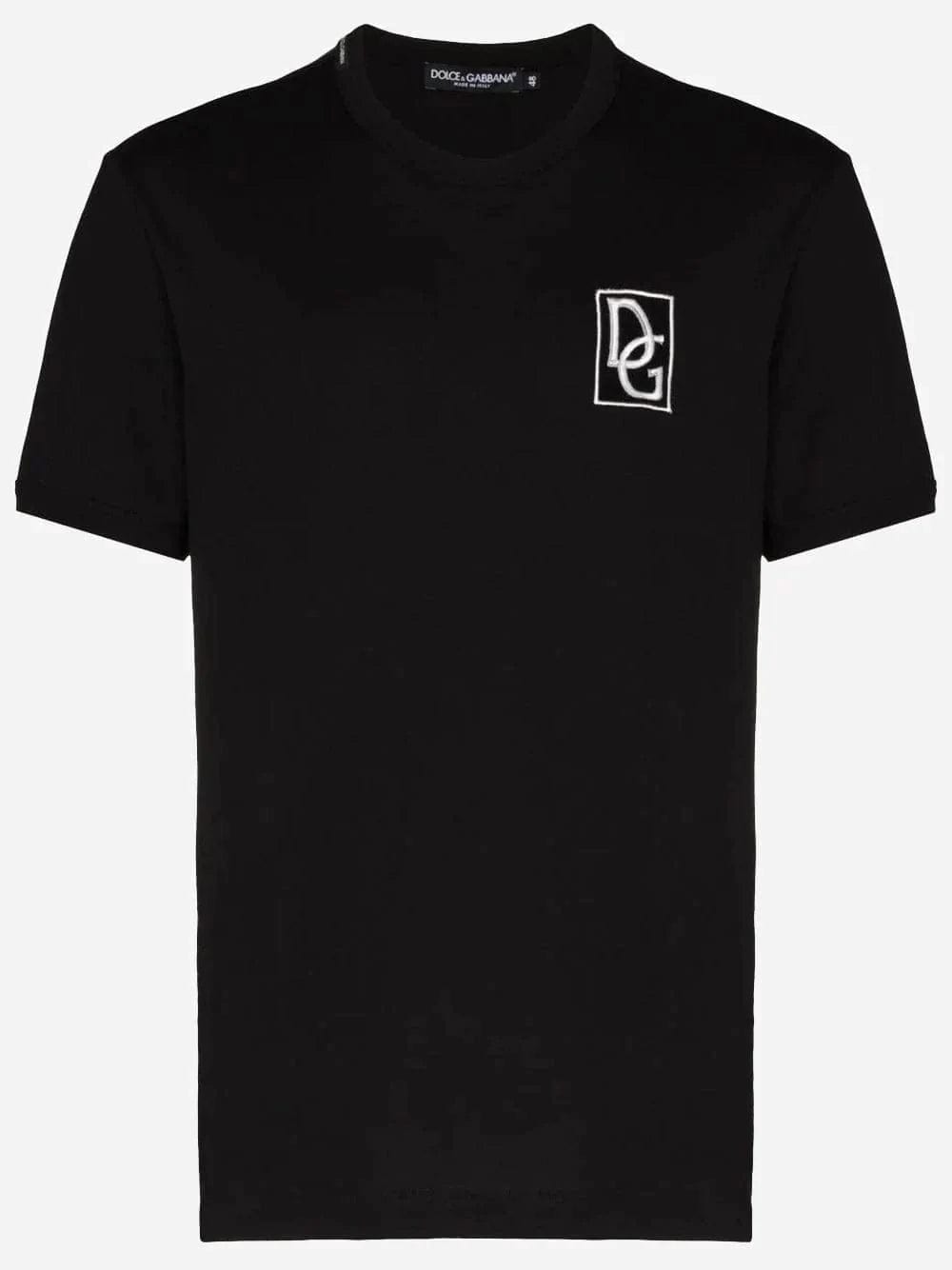 Dolce & Gabbana Embroidered Logo Box T-Shirt