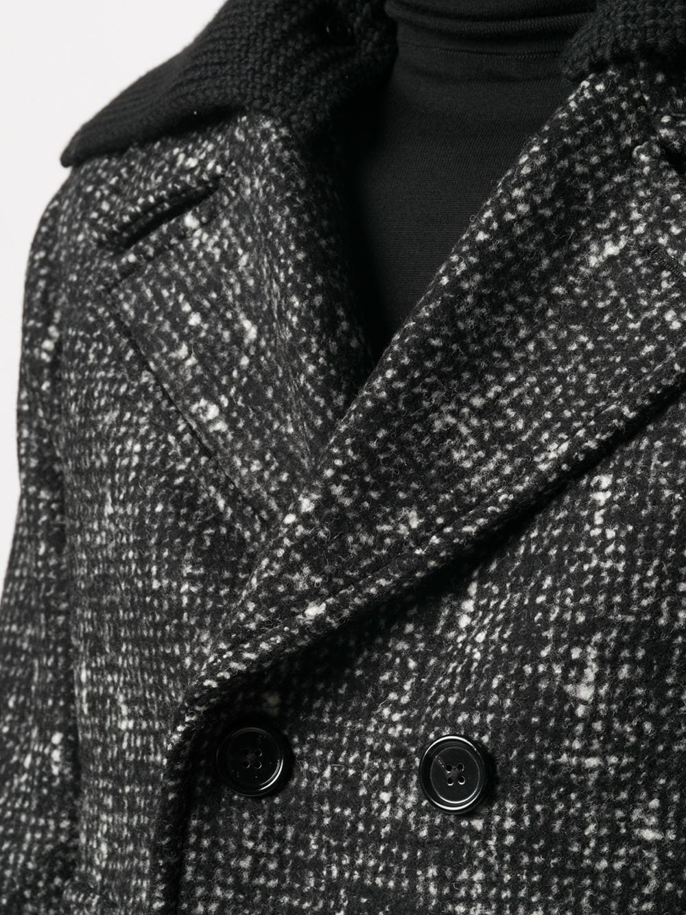 Dolce & Gabbana Fantasia Check Wool Coat