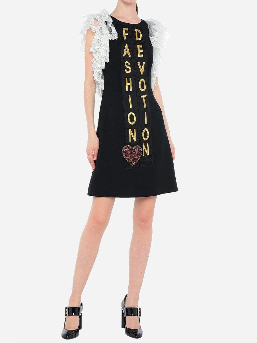 Dolce & Gabbana Fashion Devotion Mini Dress