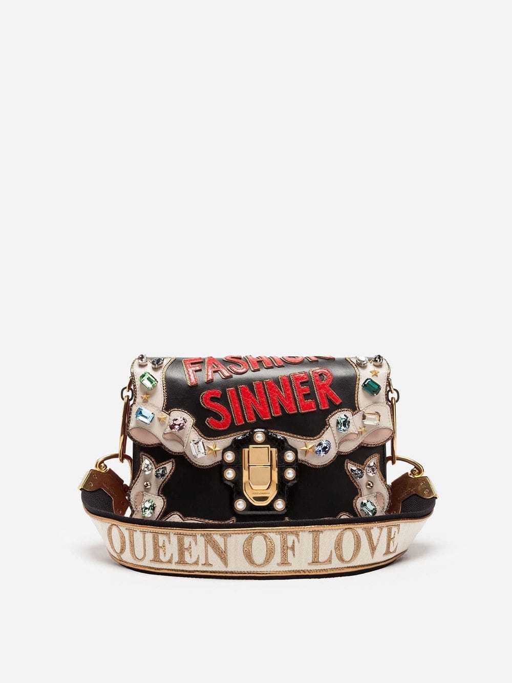 Dolce & Gabbana Fashion Sinner Lucia Shoulder Bag