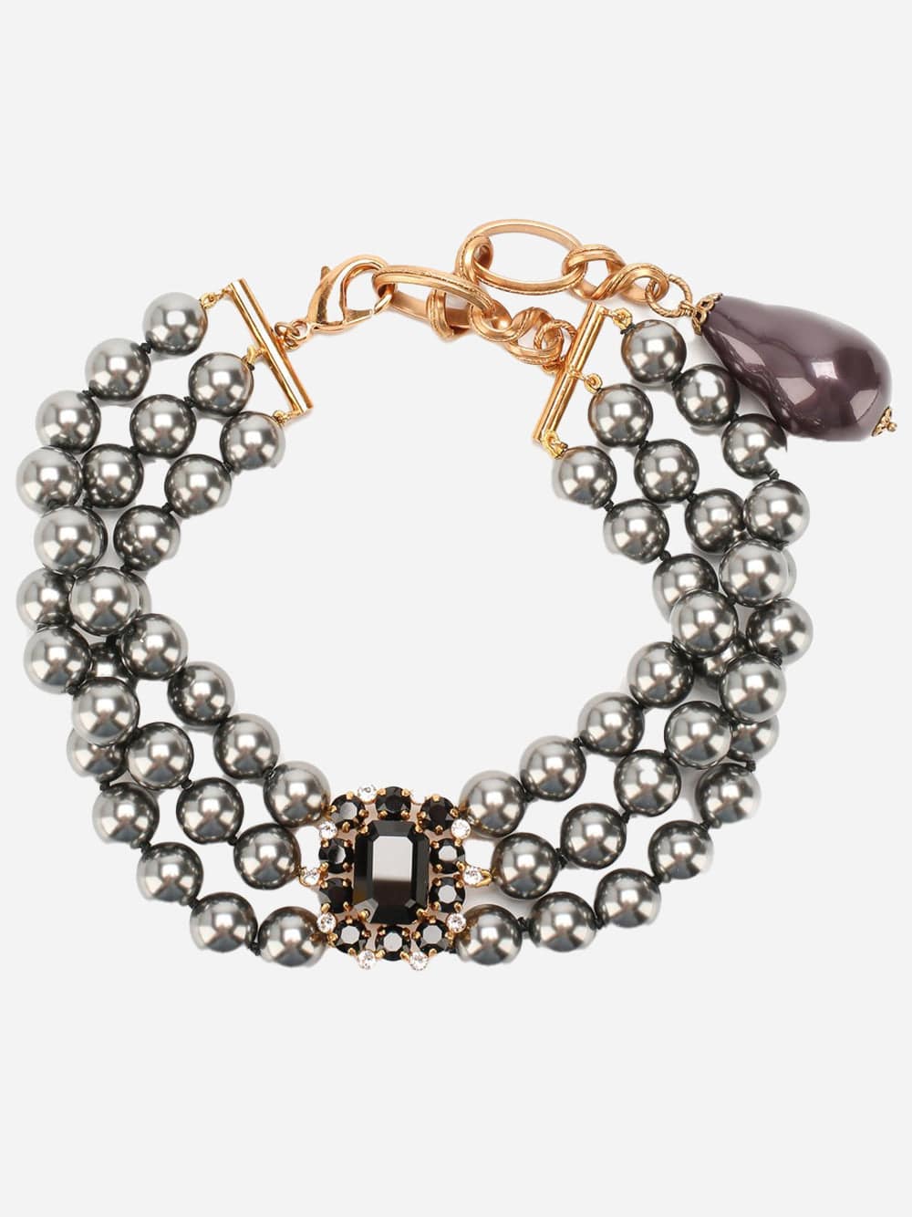 Dolce & Gabbana Faux-Pearl Choker Necklace