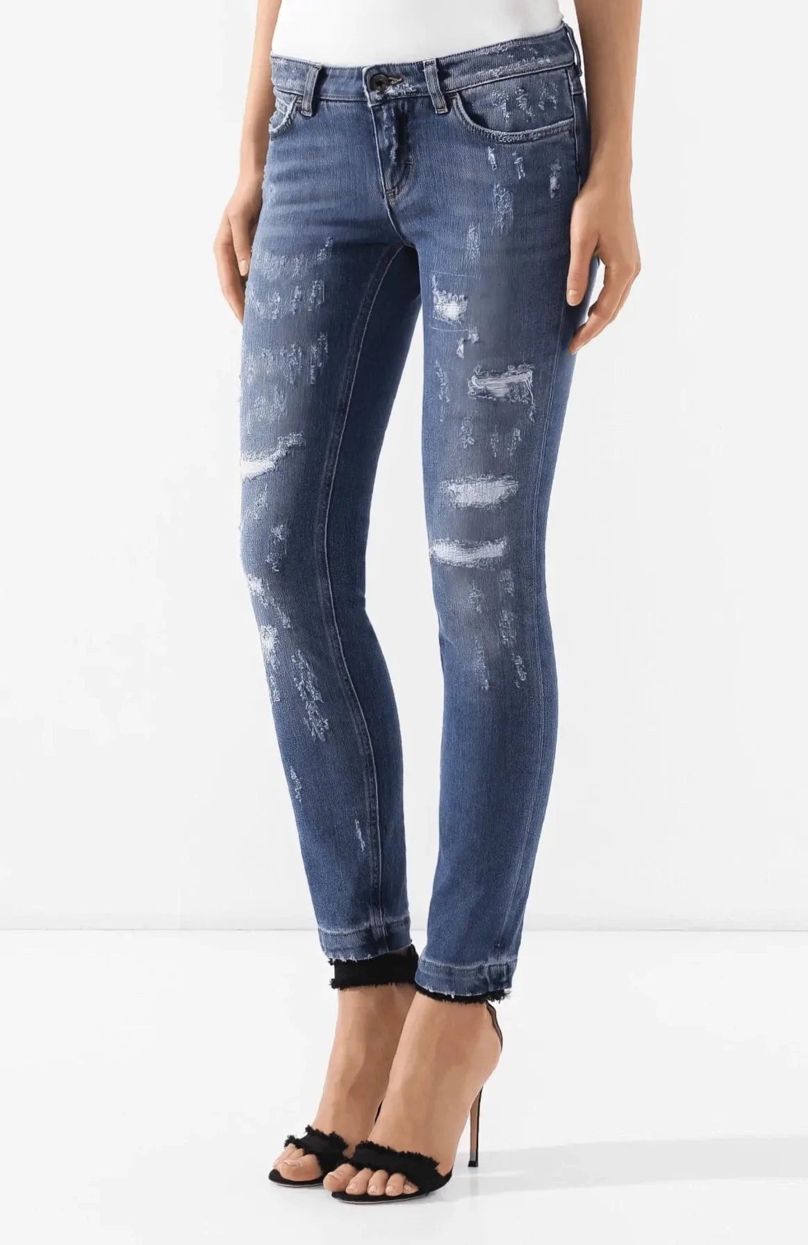 Dolce & Gabbana Flared Skinny Jeans