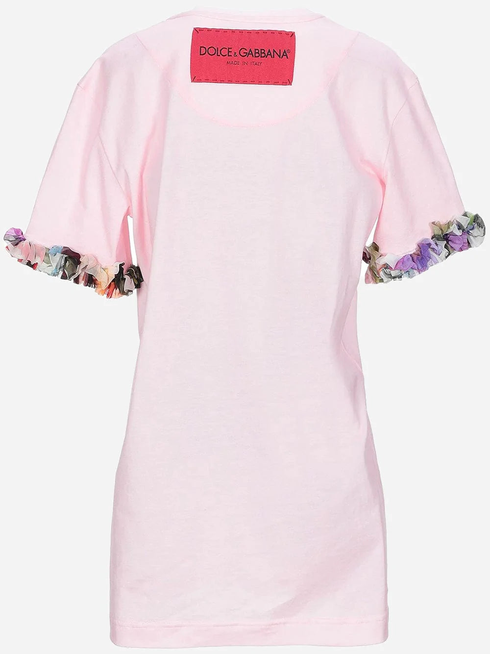 Dolce & Gabbana Floral Appliqué T-Shirt