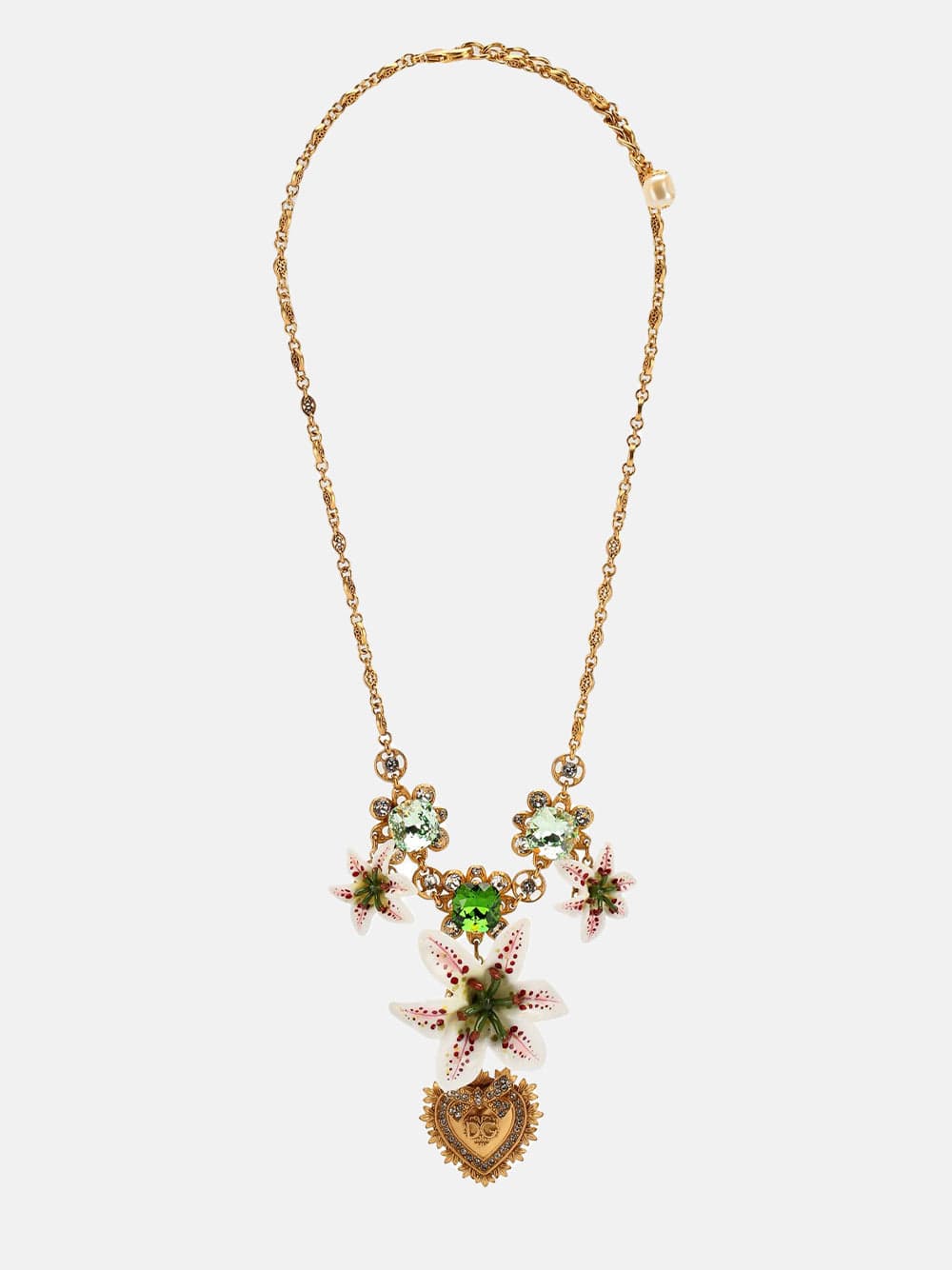 Dolce & Gabbana Floral Motif Necklace