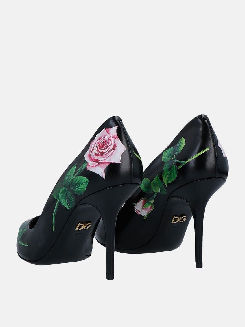 Dolce & Gabbana Floral Print Pumps