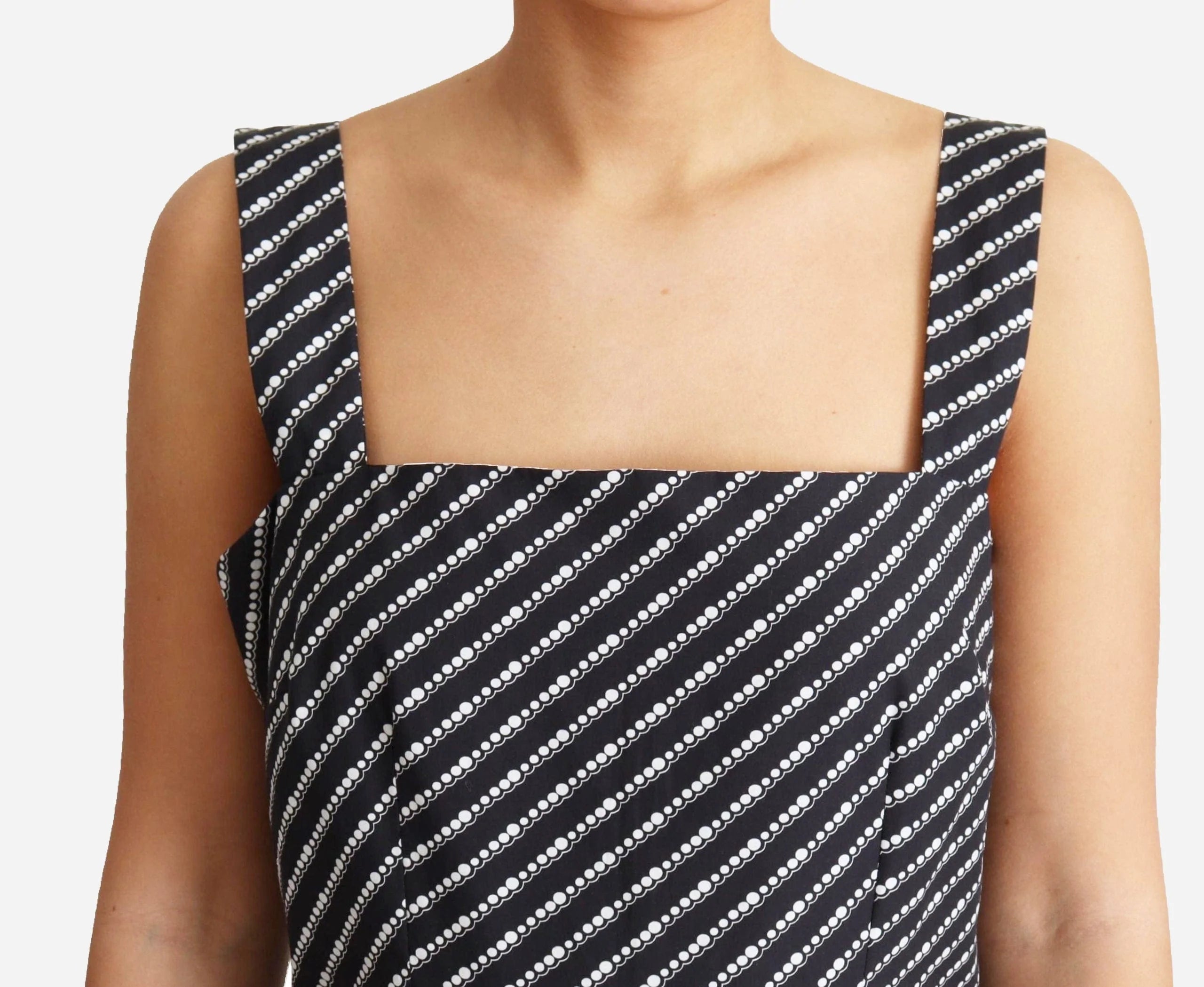 Dolce & Gabbana Geometric Print A-Line Maxi Dress