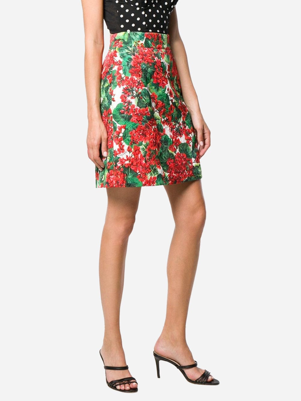 Dolce & Gabbana Portofino Print Mini Skirt
