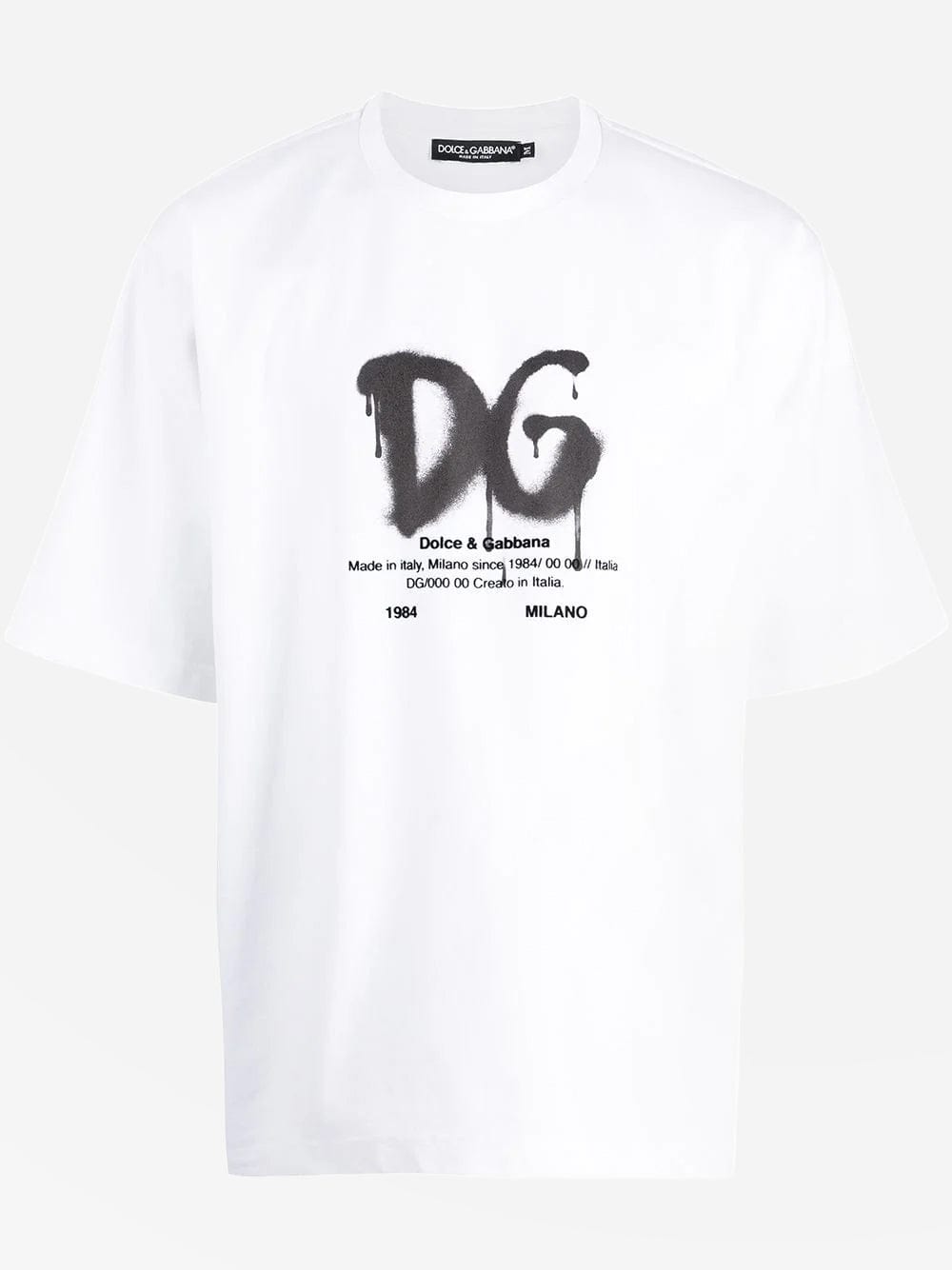 Dolce & Gabbana Graffiti-Print Logo T-Shirt