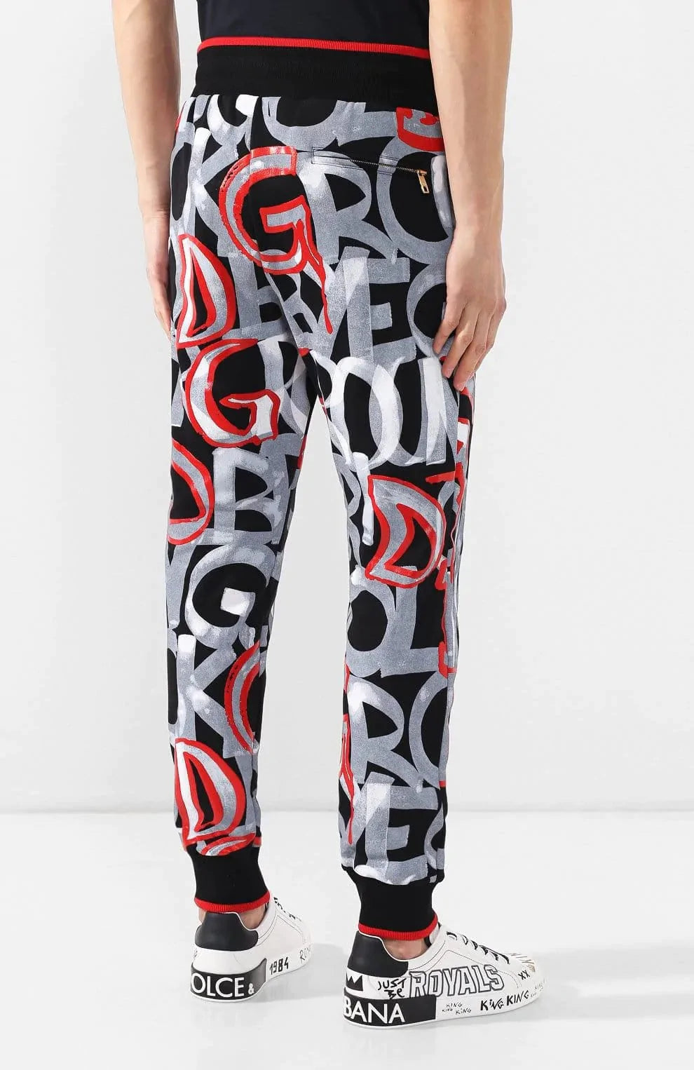 Dolce & Gabbana Graffiti Print Sweatpants