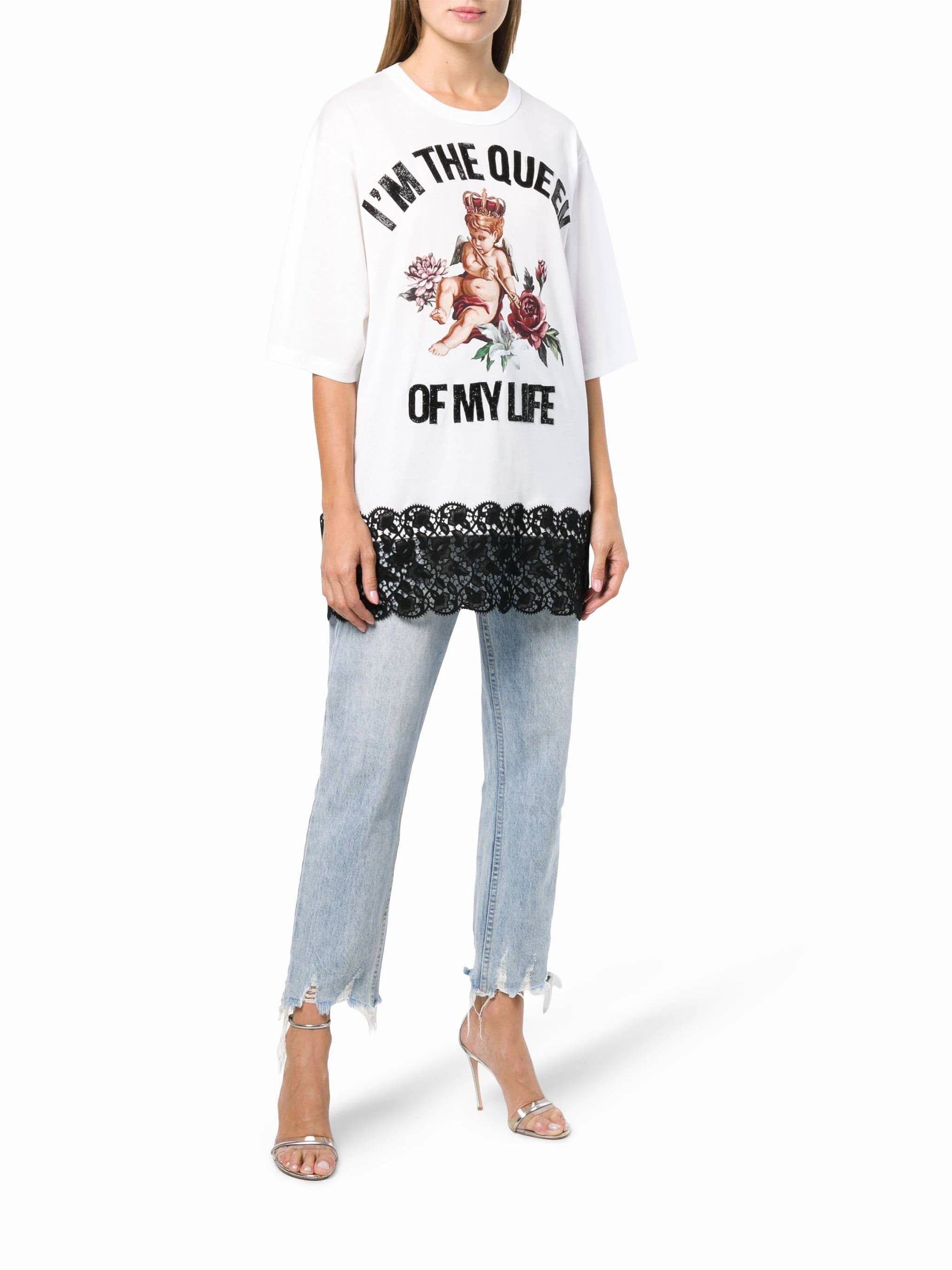 Dolce & Gabbana 'I'm The Queen Of My Life' T-Shirt