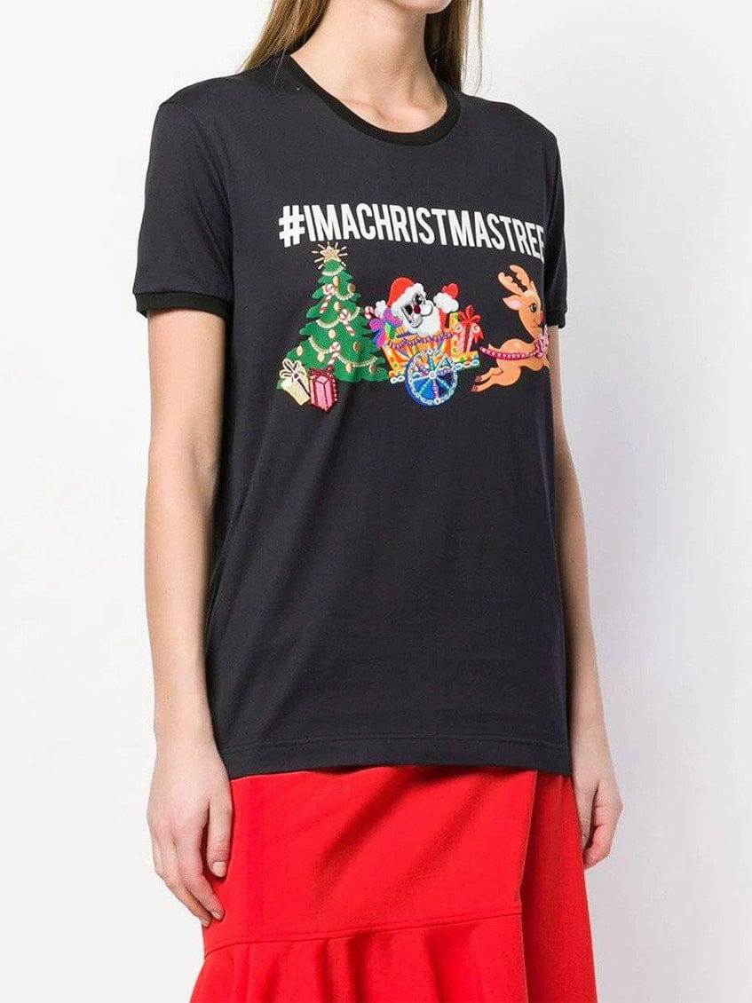 Dolce & Gabbana #IAMACHRISTMASTREE T-Shirt