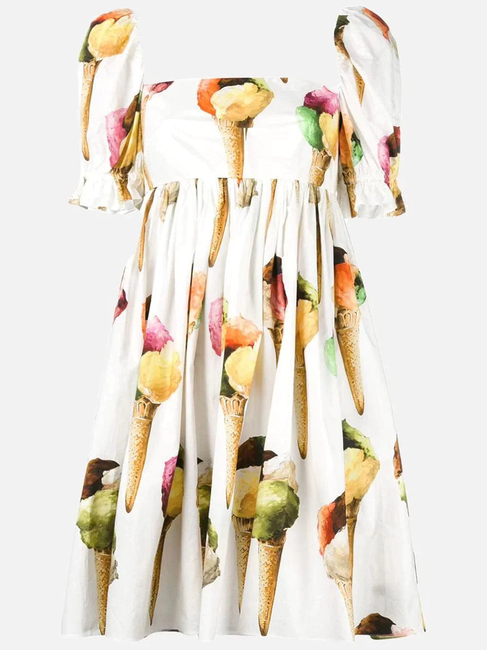 Dolce & Gabbana Ice-Cream Print Mini Dress