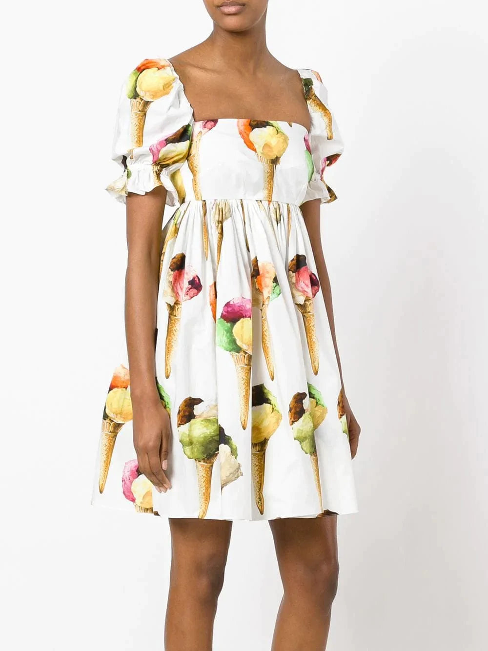 Dolce & Gabbana Ice-Cream Print Mini Dress
