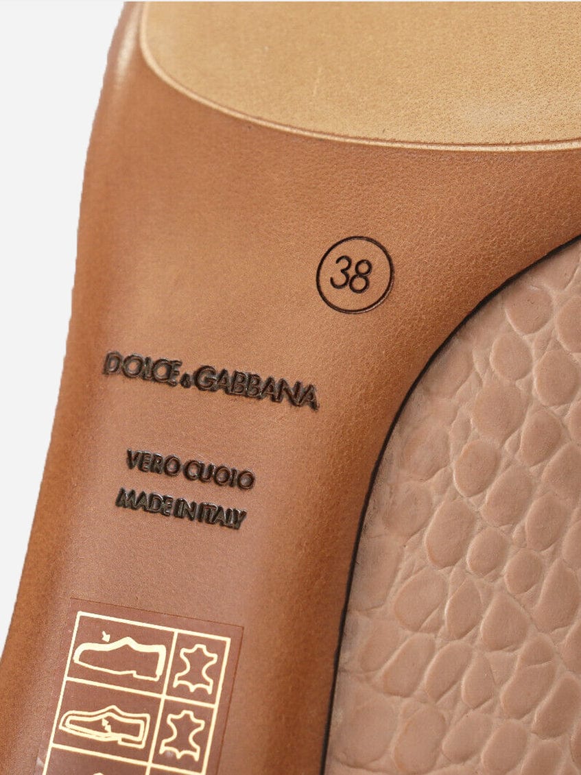 Dolce & Gabbana Iguna Effect Pumps