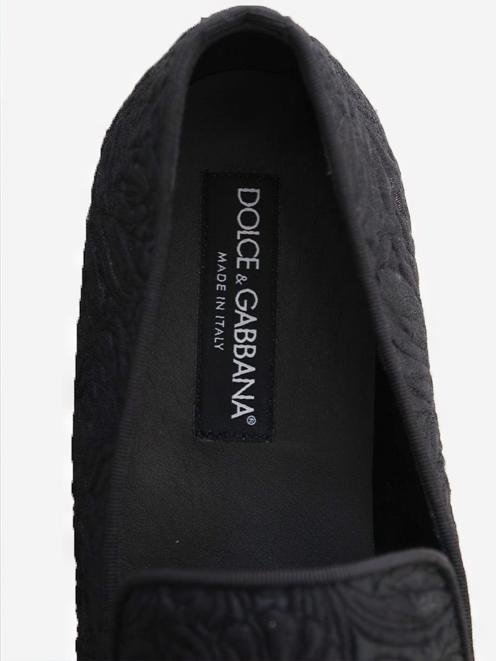 Dolce & Gabbana Jacquard Loafers
