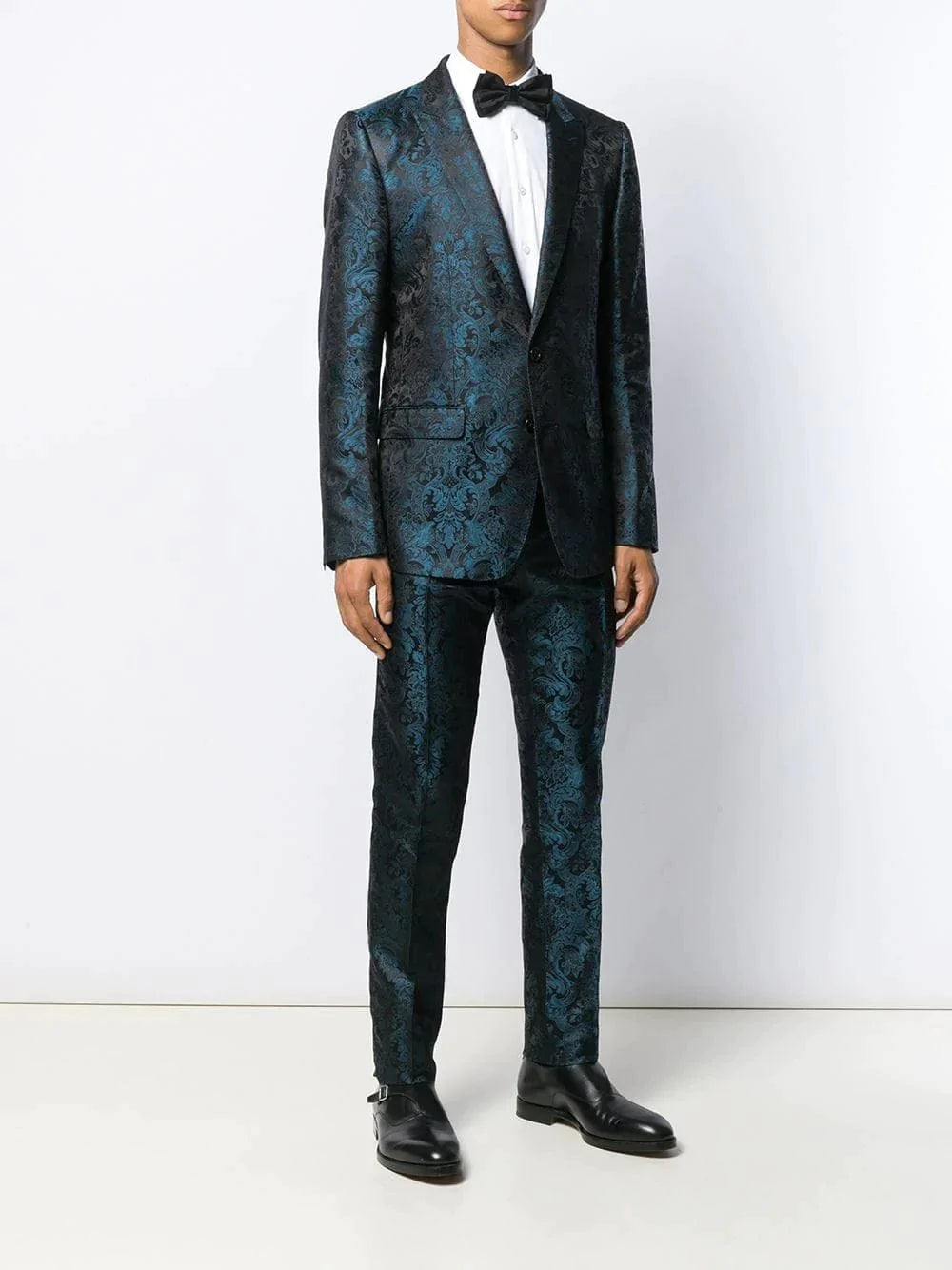 Dolce & Gabbana Jacquard Martini Two-Piece Suit