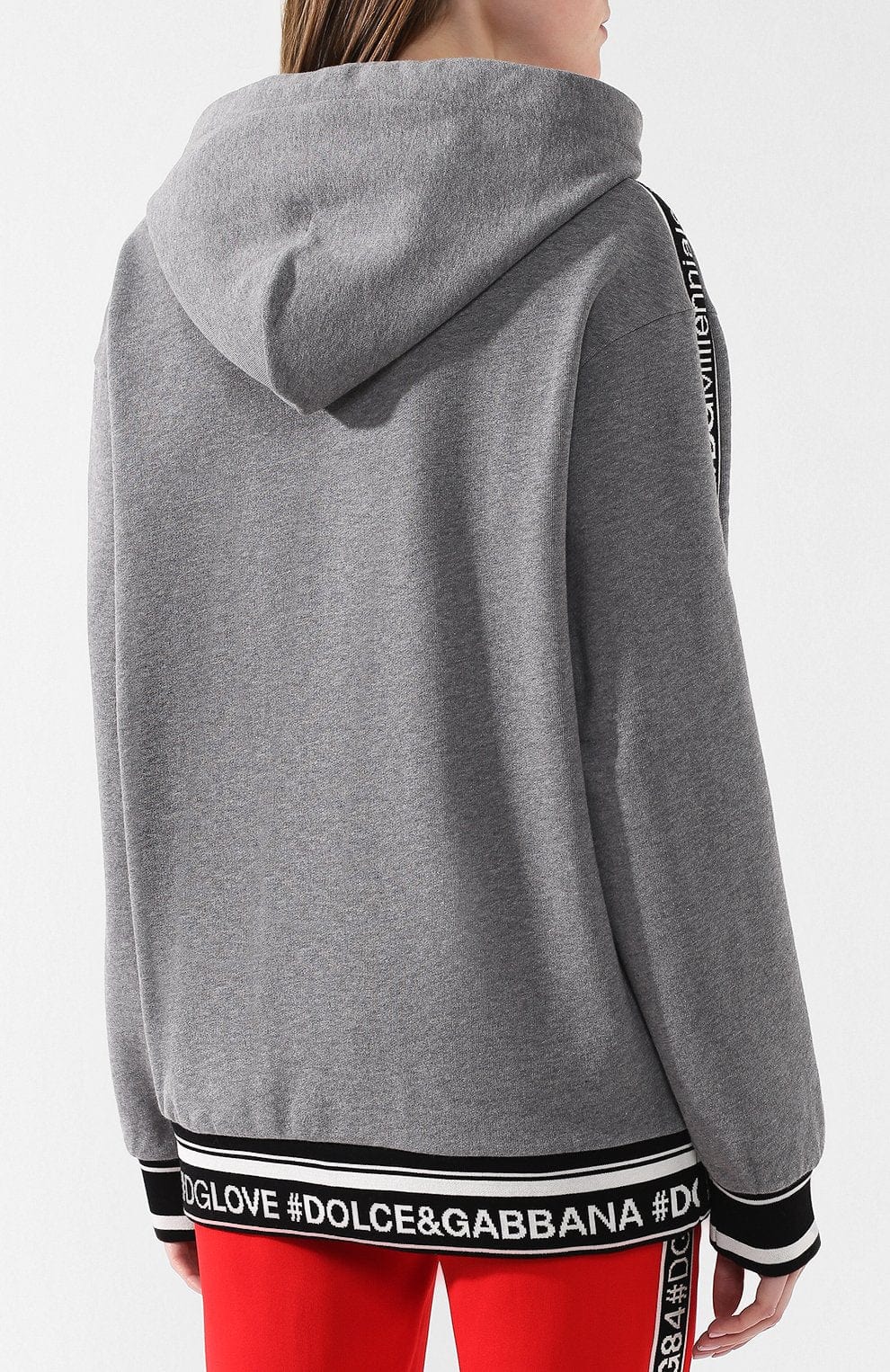 Dolce & Gabbana Jersey Hooded Sweatshirt