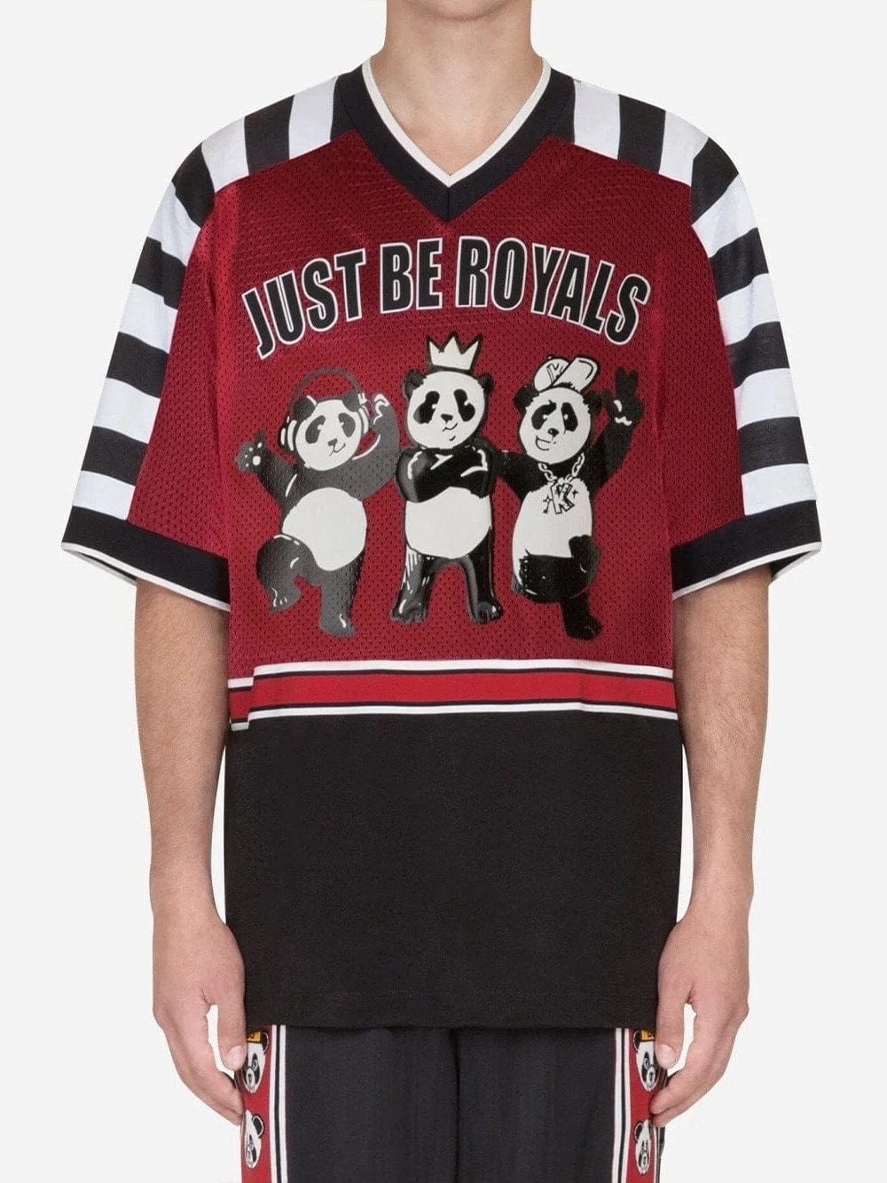 Dolce & Gabbana Just Be Royals Panda Oversized T-Shirt