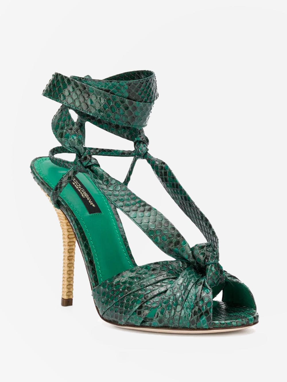 Dolce & Gabbana Keira Tie Fastening Sandals