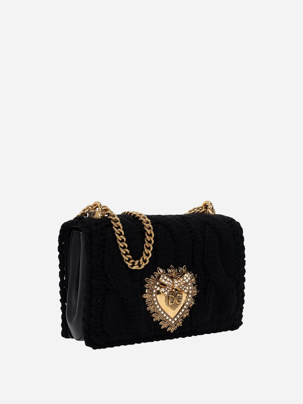Dolce & Gabbana Knit Devotion Shoulder Bag