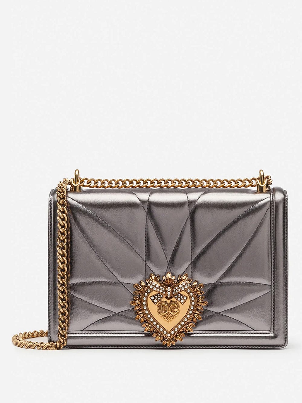 Dolce & Gabbana Large Quilted Devotion Bag
