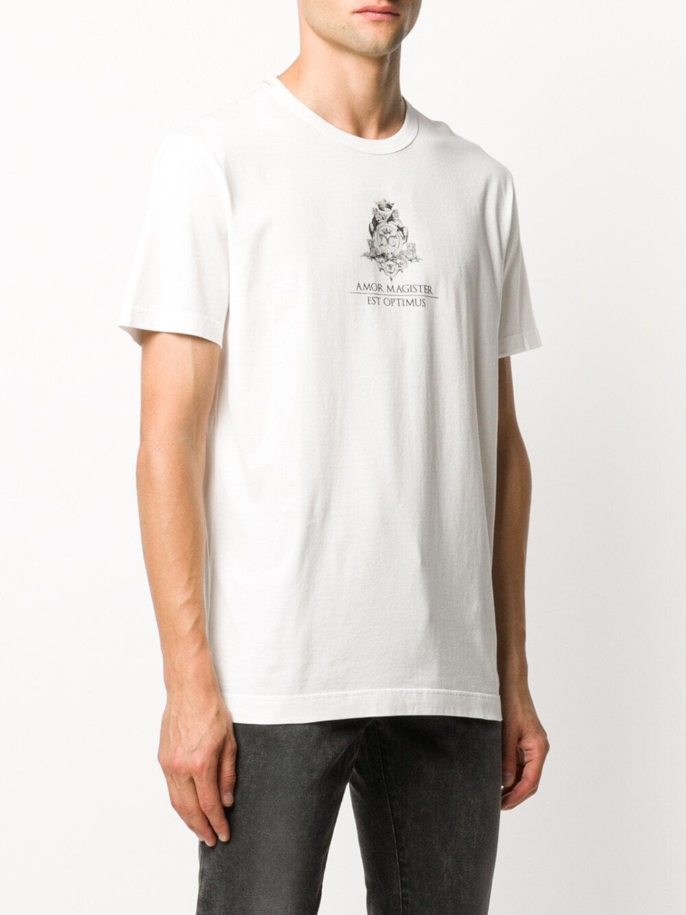 Dolce & Gabbana Latin Logo Print T-Shirt