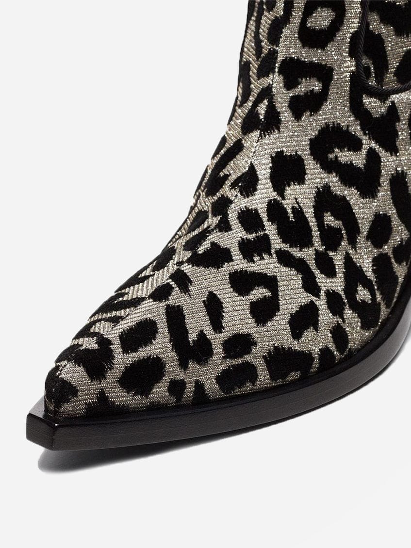 Dolce & Gabbana Leopard Cowboy Boots