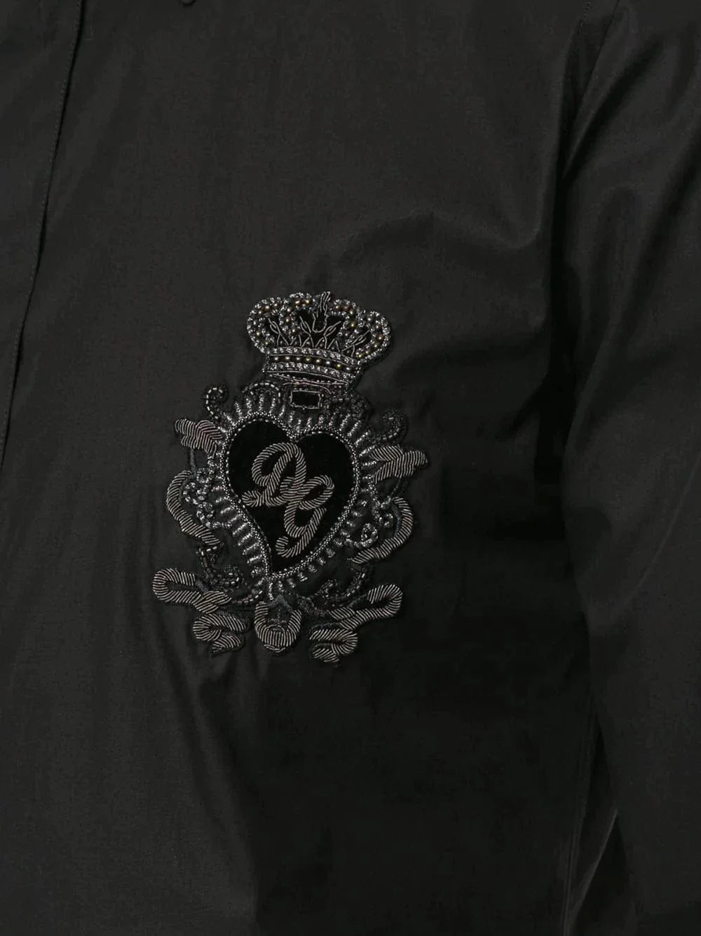 Dolce & Gabbana Logo Heart Patch Shirt