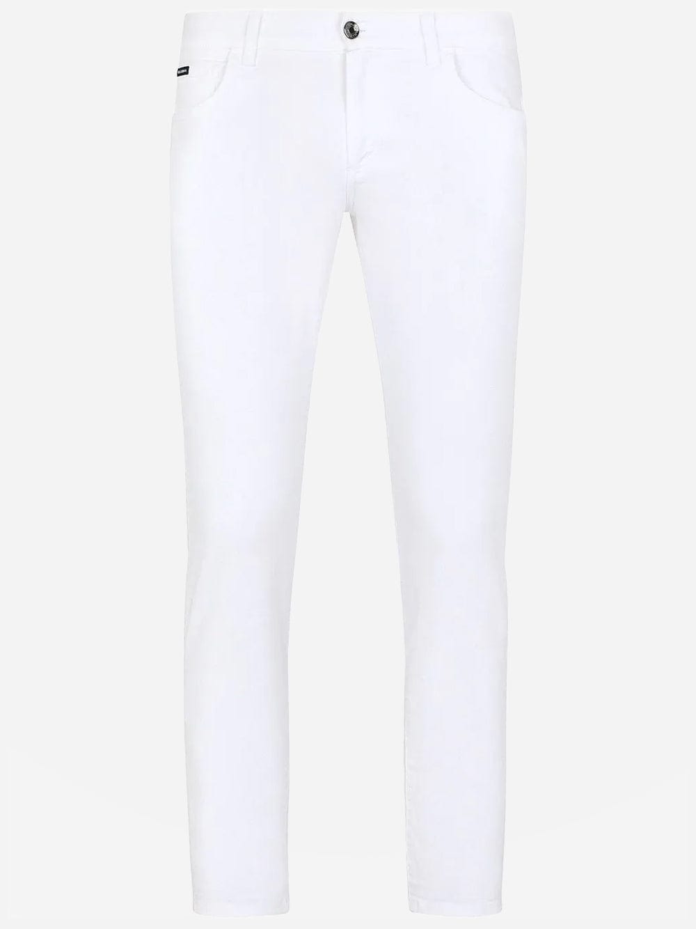 Dolce & Gabbana Logo-Print Skinny Jeans