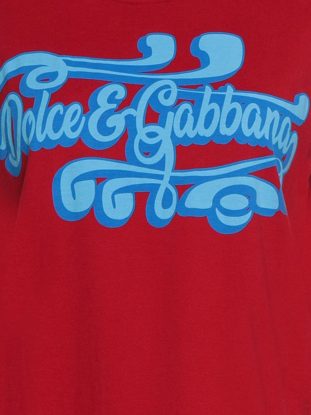 Dolce & Gabbana Embossed Logo Print Sleeveless Top