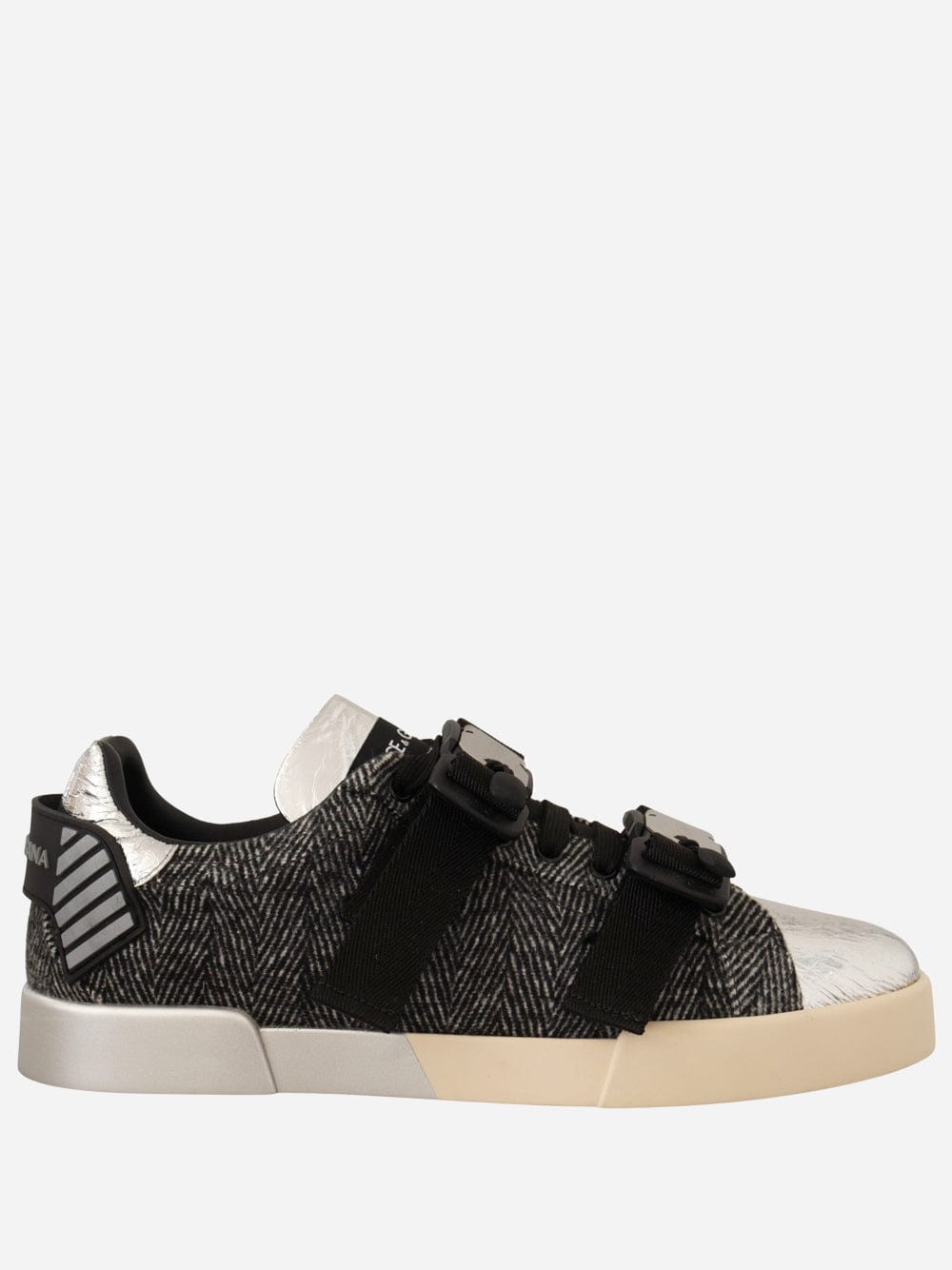Dolce & Gabbana Logo Strapped Sneakers