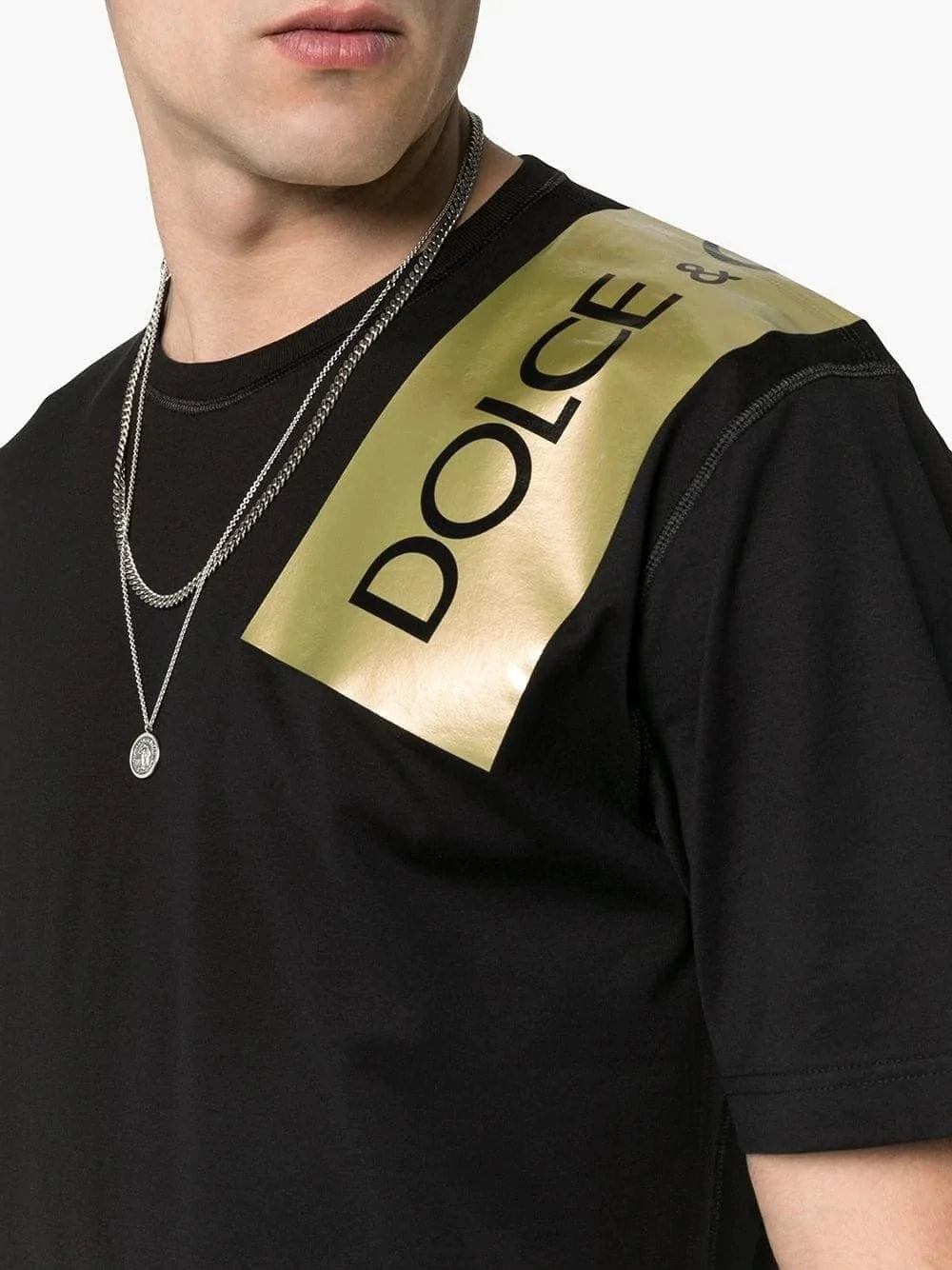 Dolce & Gabbana Logo Tape T-Shirt