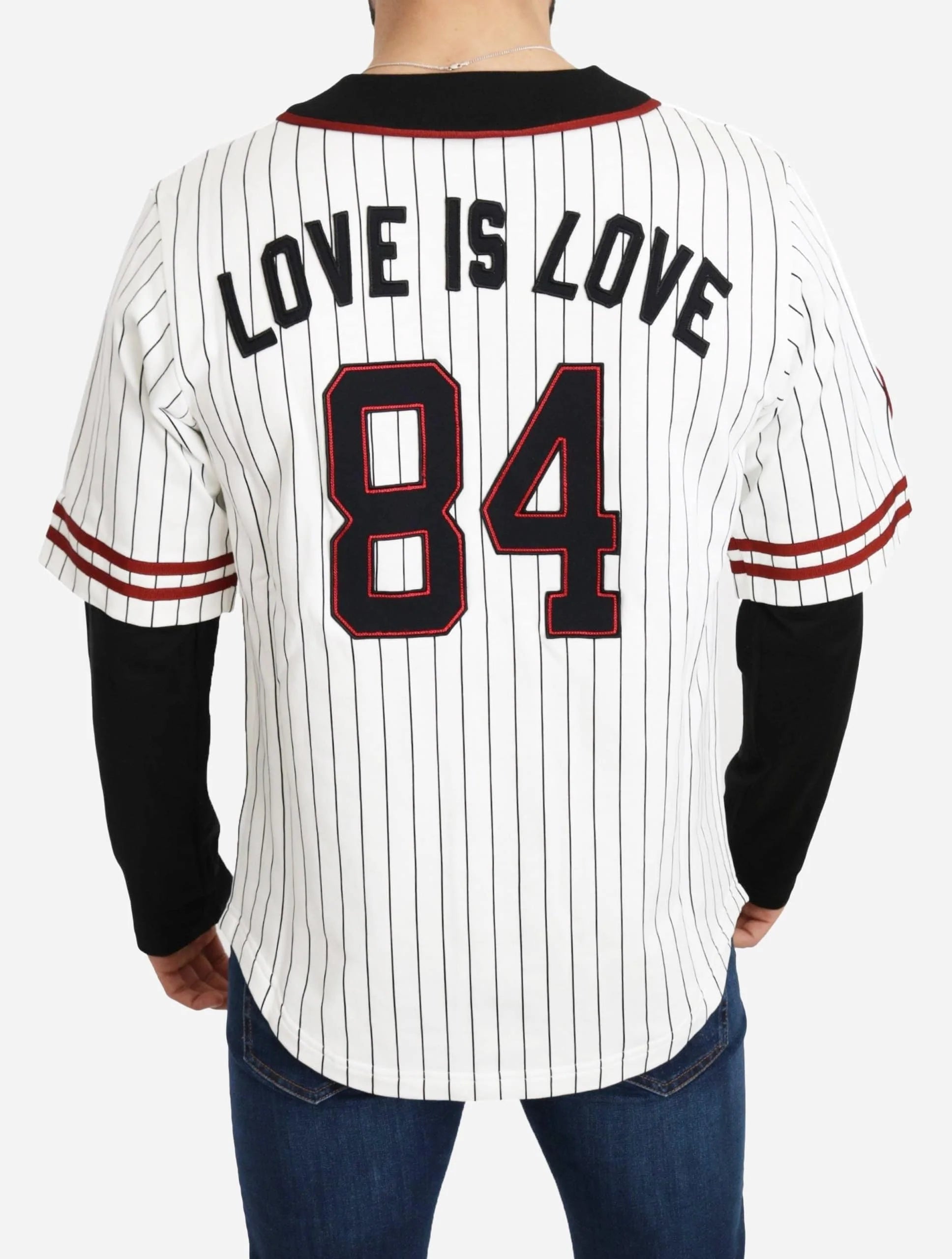Dolce & Gabbana Love Is Love Striped Sweatshirt