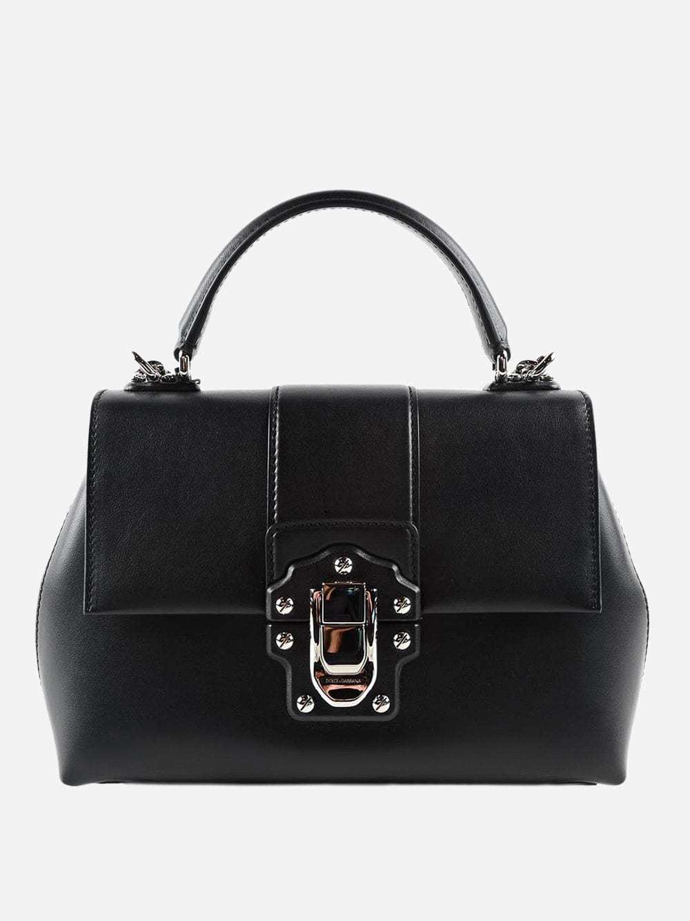 Dolce & Gabbana Lucia Leather Tote Bag