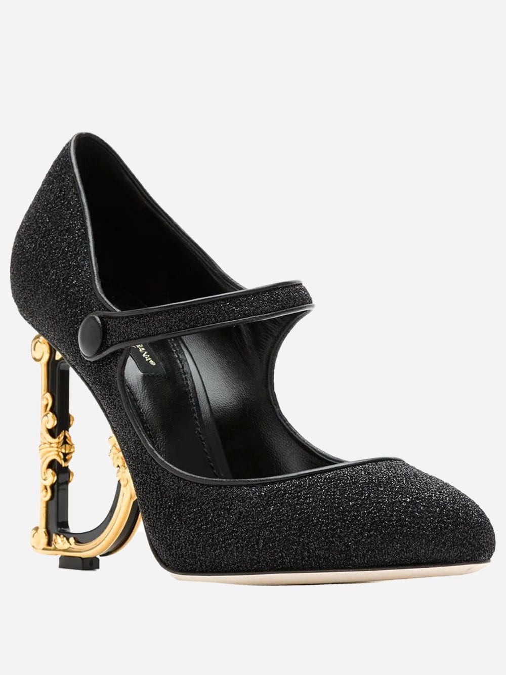 Dolce & Gabbana Mary Jane Sculpted Heel Pumps
