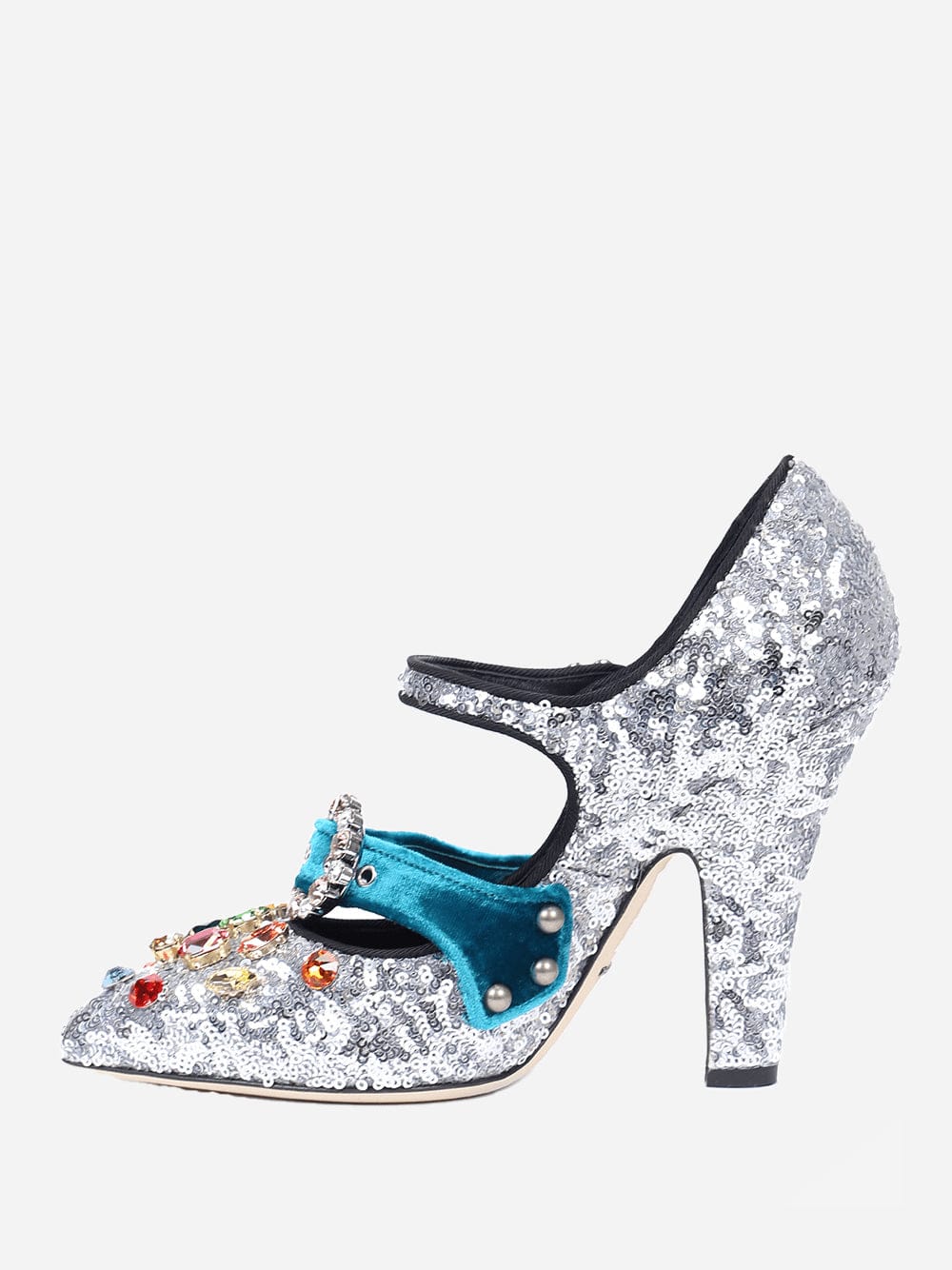 Dolce & Gabbana Mary Jane Sequined Pumps