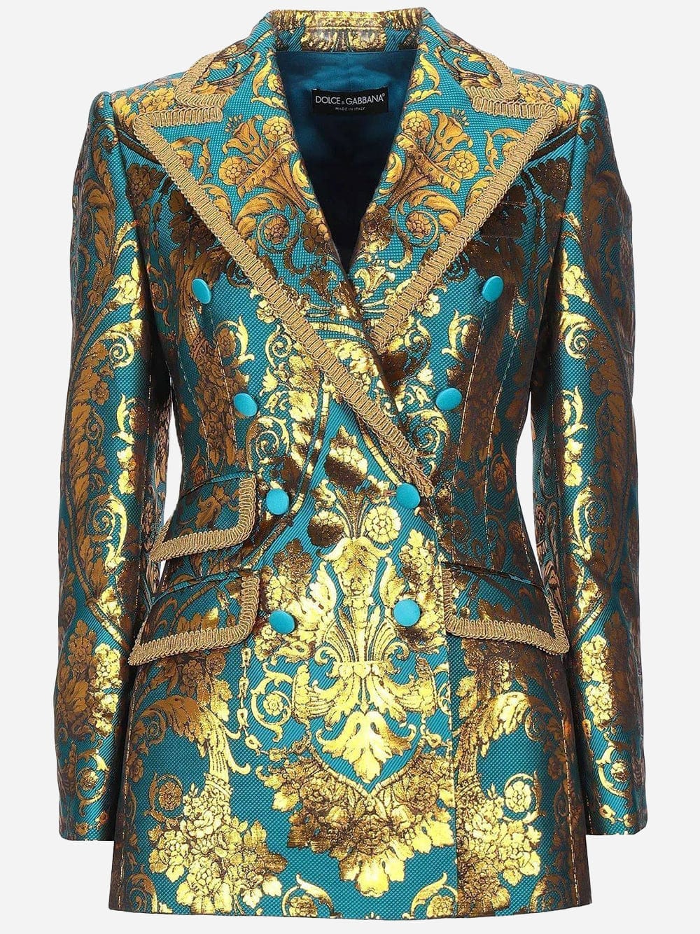 Dolce & Gabbana Metallic Jacquard Jacket