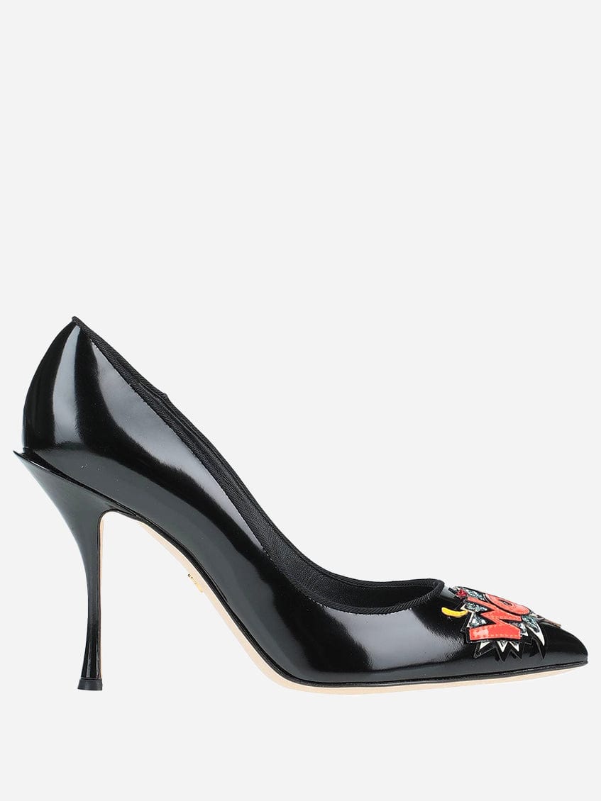 Dolce & Gabbana Mural-Embroidery Pumps