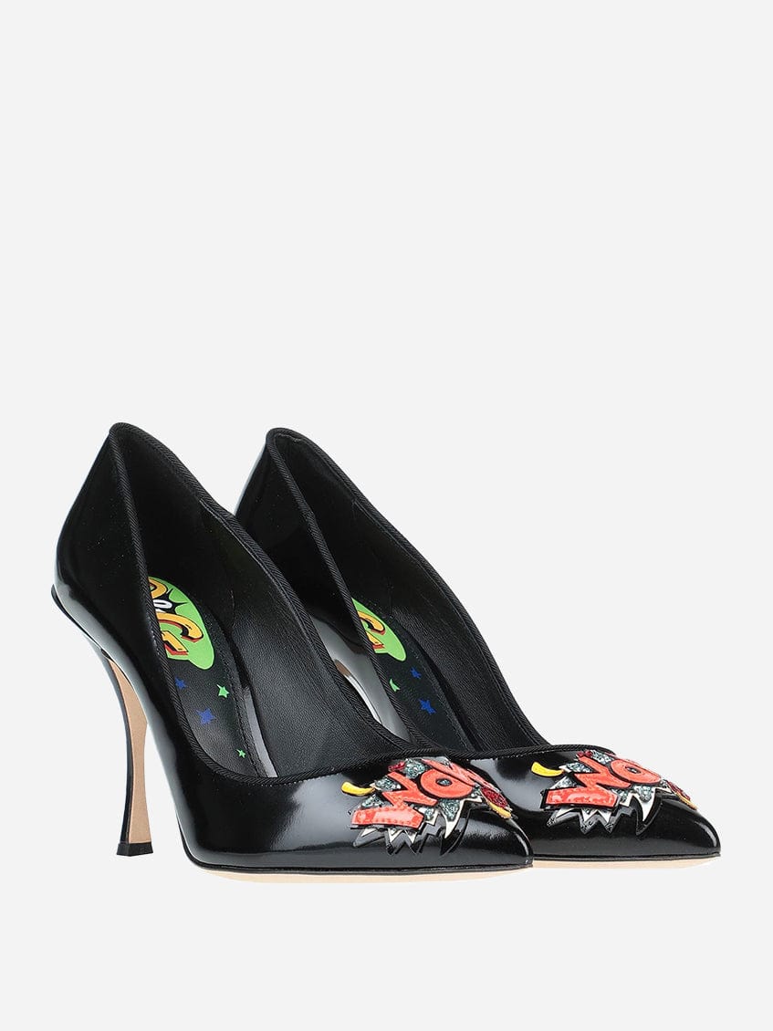 Dolce & Gabbana Mural-Embroidery Pumps