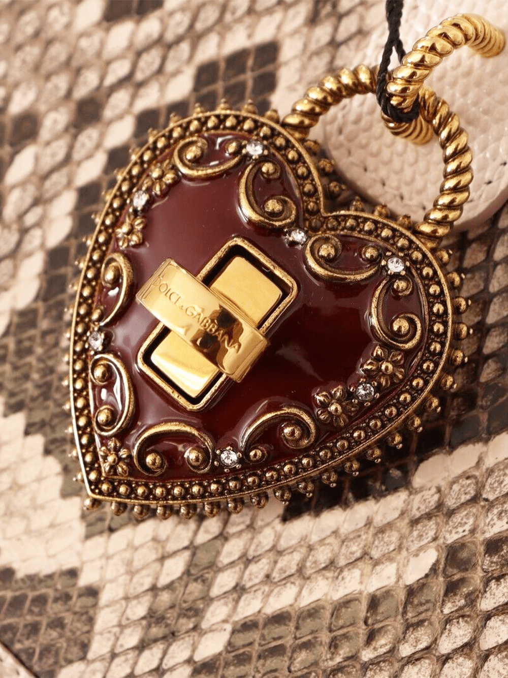 Dolce & Gabbana My Heart Box Crossbody Bag