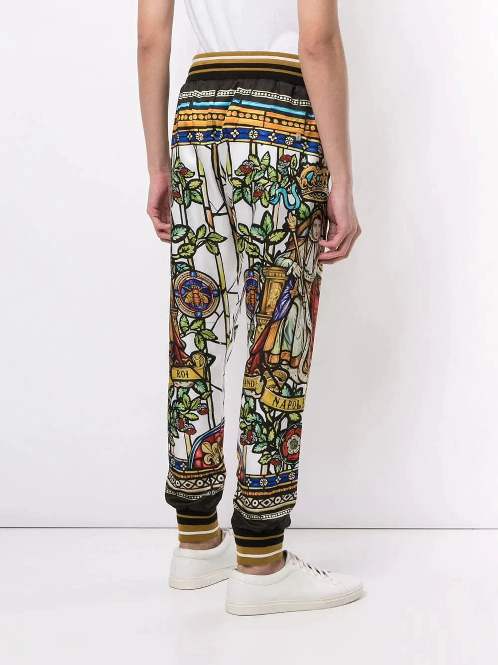 Dolce & Gabbana Napolean Print Track Pants