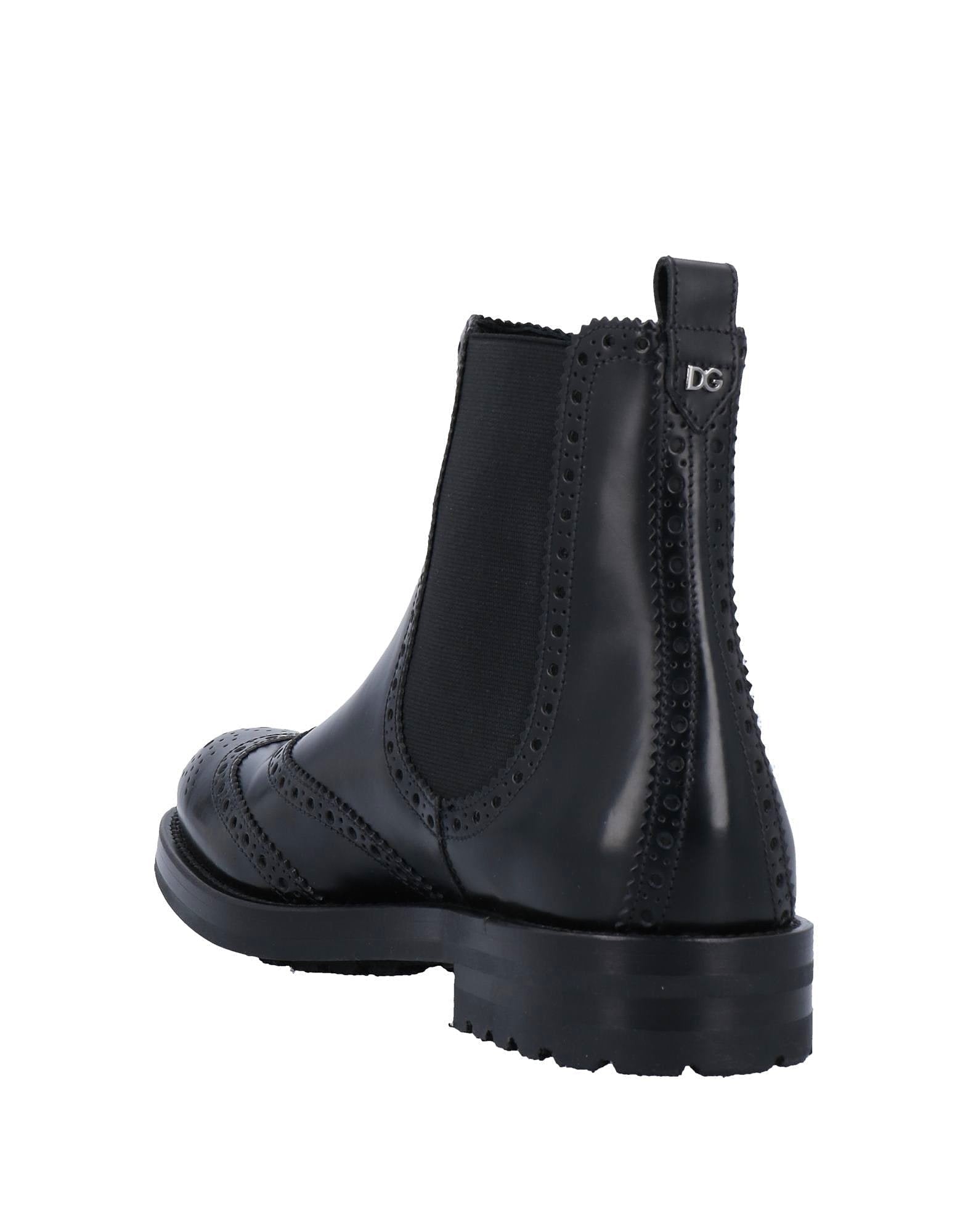Dolce & Gabbana Oxford Leather Boots