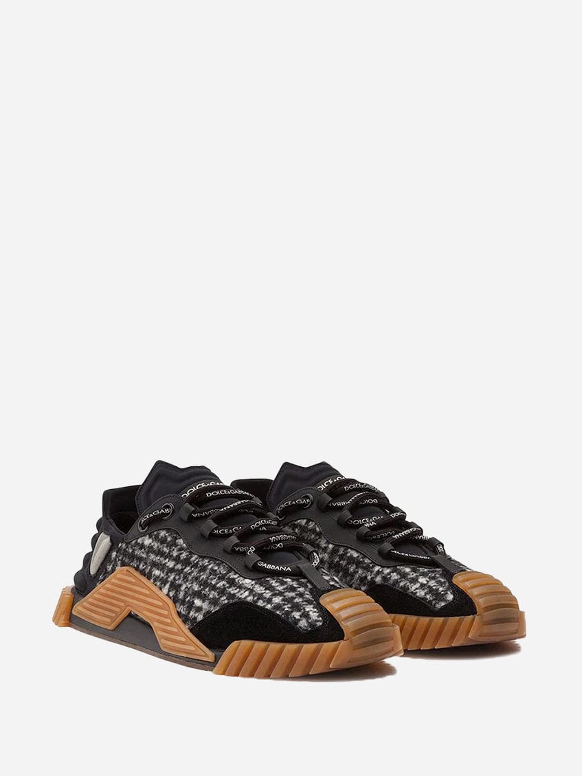 Dolce & Gabbana NS1 Mixed-Materials Panelled Sneakers
