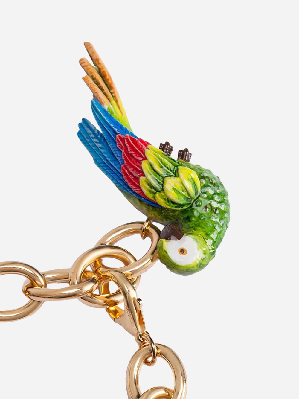 Dolce & Gabbana Parrot Link-Chain Necklace