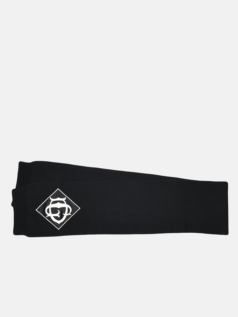 Dolce & Gabbana Patched Logo Scarf