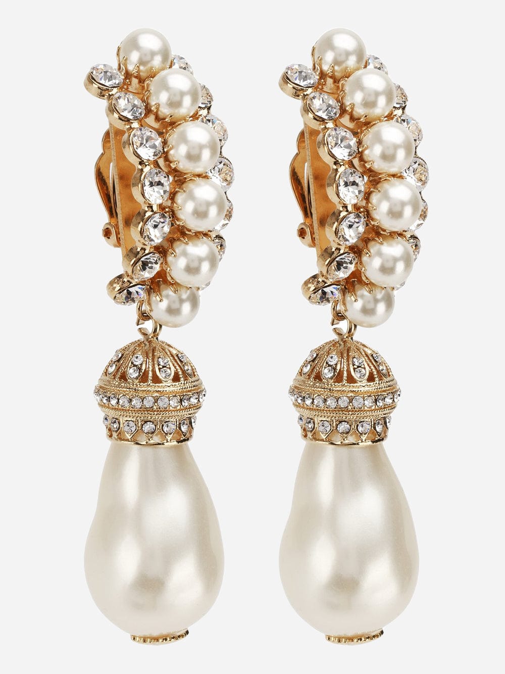 Dolce & Gabbana Pearl Clip-On Earrings