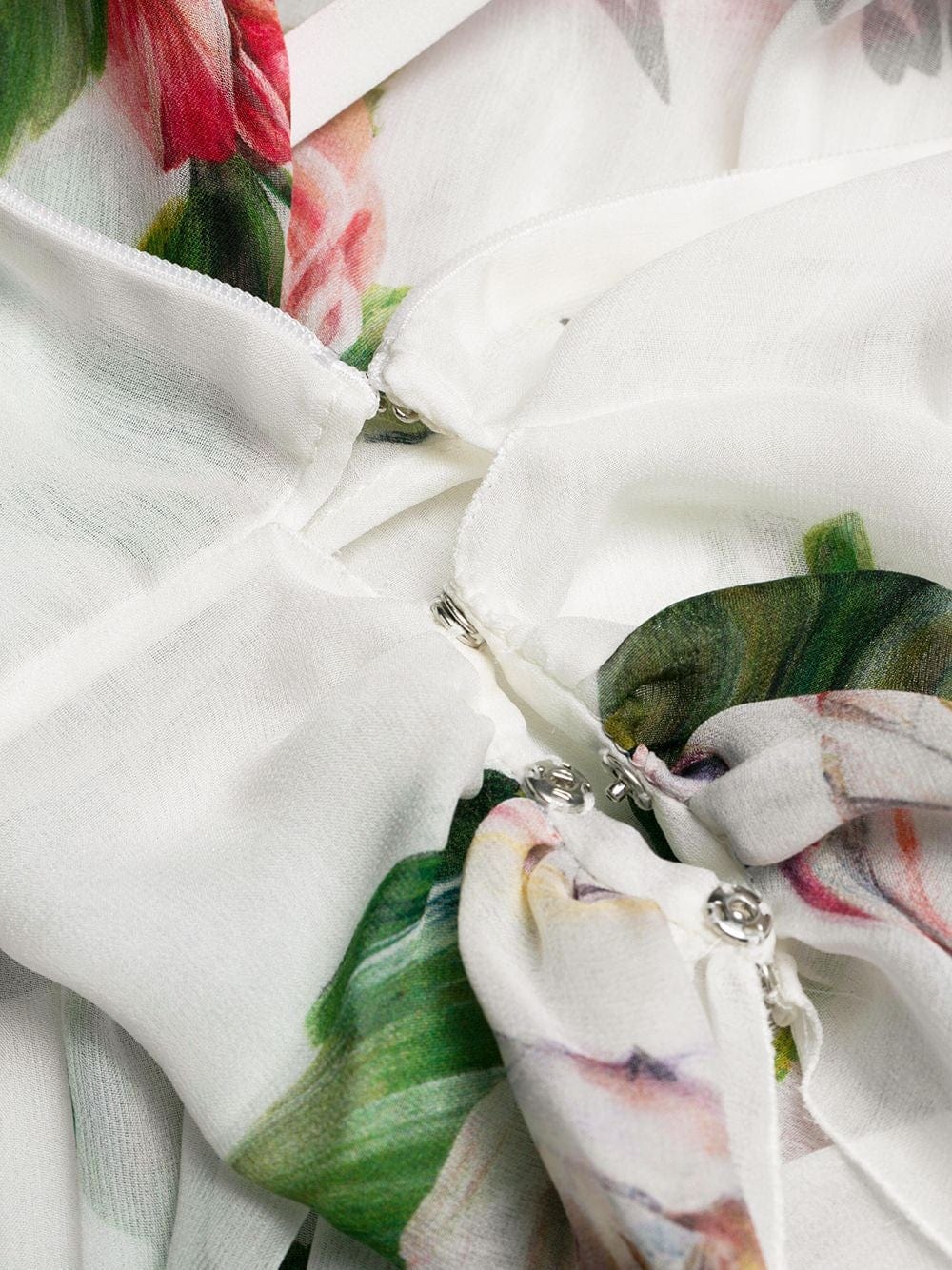 Dolce & Gabbana Peony-Print Floral Dress
